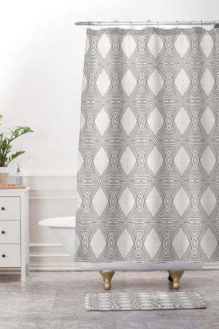 Holli Zollinger PLAYA DIAMOND Shower Curtain And Mat