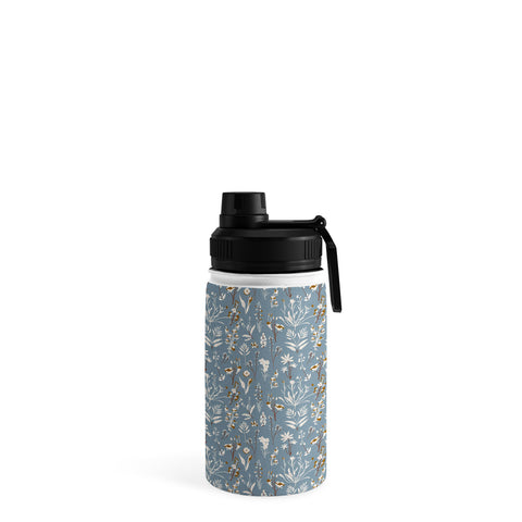 Holli Zollinger PLAYA WILDFLOWER BLUE Water Bottle