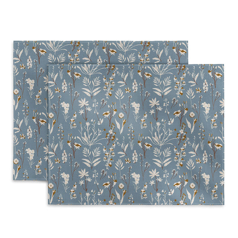 Holli Zollinger PLAYA WILDFLOWER BLUE Placemat