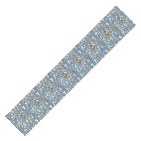 Holli Zollinger PLAYA WILDFLOWER BLUE Table Runner