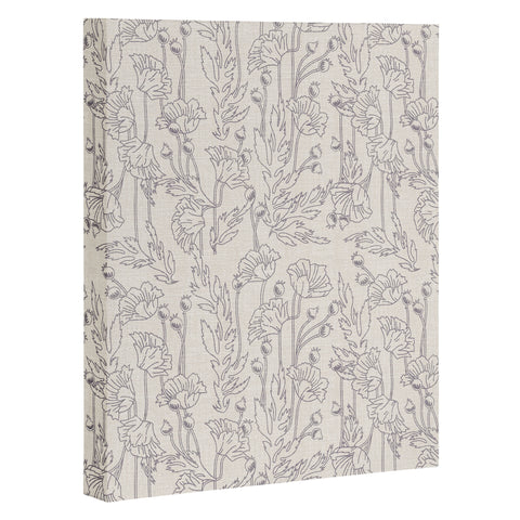 Holli Zollinger POPPY GREY Art Canvas