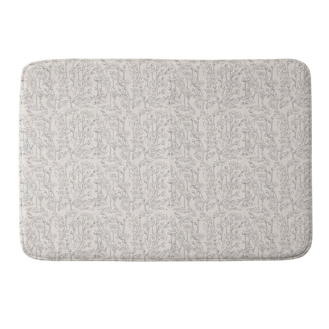 Holli Zollinger POPPY GREY Memory Foam Bath Mat