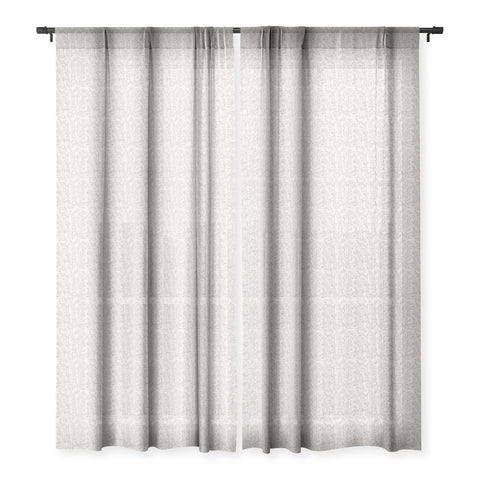 Holli Zollinger POPPY GREY Sheer Window Curtain