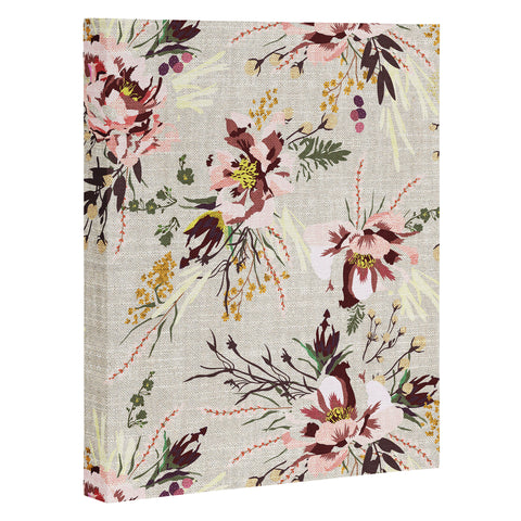 Holli Zollinger POPPY WILD LINEN Art Canvas