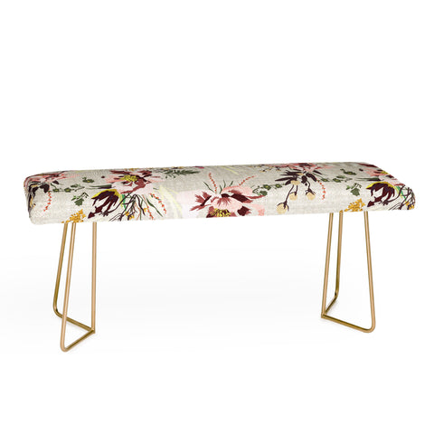 Holli Zollinger POPPY WILD LINEN Bench