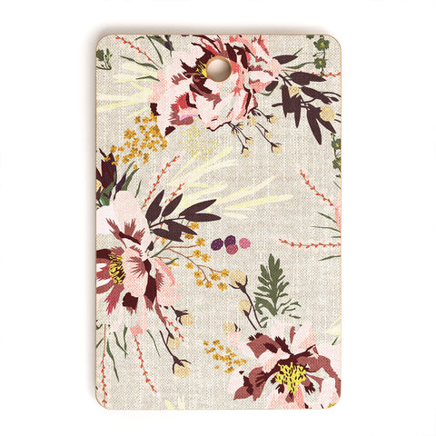 Holli Zollinger POPPY WILD LINEN Cutting Board Rectangle