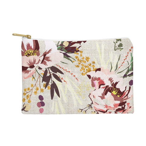 Holli Zollinger POPPY WILD LINEN Pouch