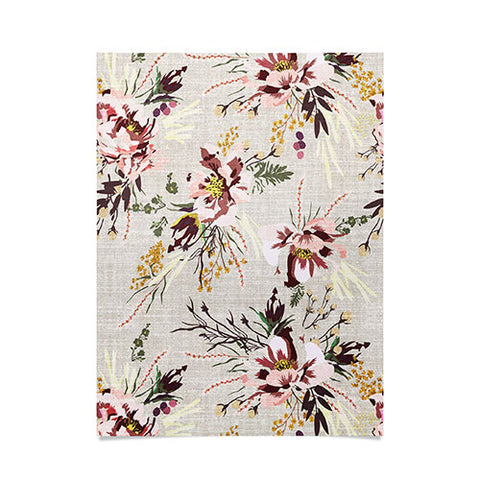 Holli Zollinger POPPY WILD LINEN Poster
