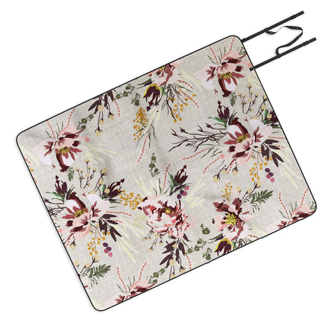 Holli Zollinger POPPY WILD LINEN Picnic Blanket