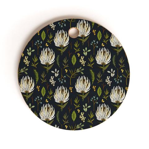 Holli Zollinger PROTEA NEUTRAL Cutting Board Round