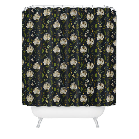 Holli Zollinger PROTEA NEUTRAL Shower Curtain