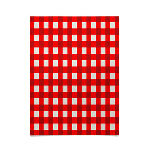 Holli Zollinger Red Gingham Poster