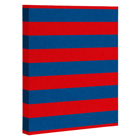 Holli Zollinger Rugby Stripe Art Canvas