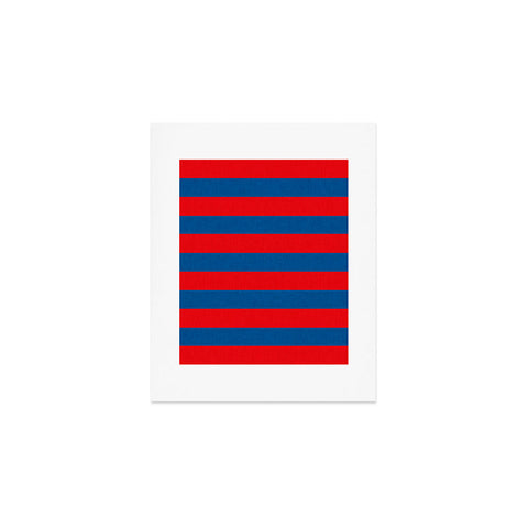 Holli Zollinger Rugby Stripe Art Print
