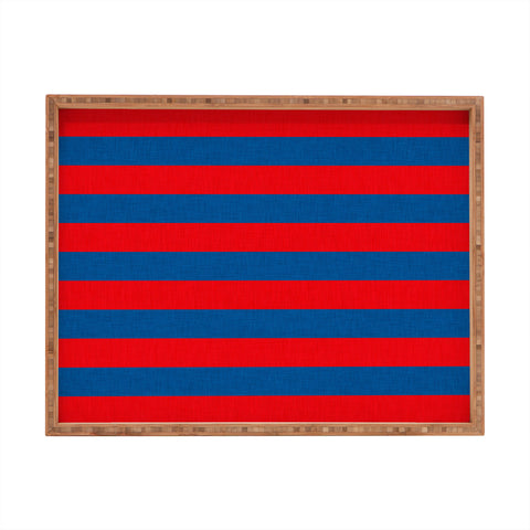 Holli Zollinger Rugby Stripe Rectangular Tray