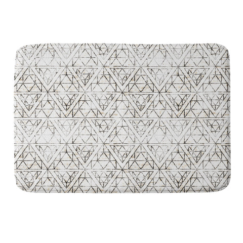 Holli Zollinger Rustic Diamond Memory Foam Bath Mat