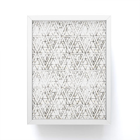 Holli Zollinger Rustic Diamond Framed Mini Art Print