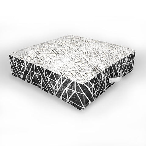 Holli Zollinger Rustic Diamond Outdoor Floor Cushion