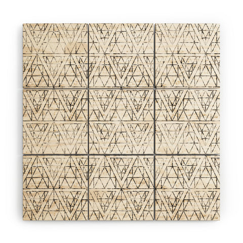 Holli Zollinger Rustic Diamond Wood Wall Mural