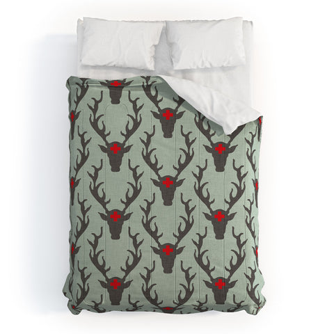 Holli Zollinger Scando Deer Comforter