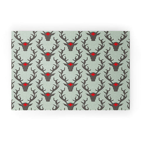 Holli Zollinger Scando Deer Welcome Mat