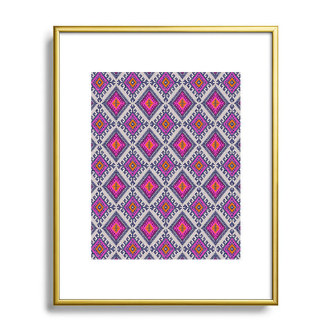 Holli Zollinger Shakami Bright Metal Framed Art Print