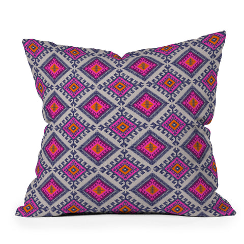 Holli Zollinger Shakami Bright Throw Pillow