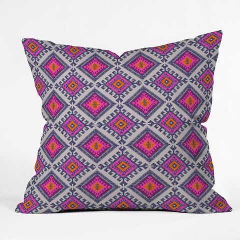 Holli Zollinger Shakami Bright Outdoor Throw Pillow