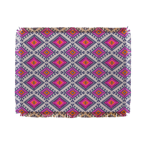 Holli Zollinger Shakami Bright Throw Blanket