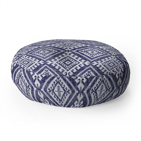Holli Zollinger Shakami Denim Floor Pillow Round