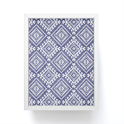 Holli Zollinger Shakami Denim Framed Mini Art Print