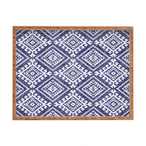 Holli Zollinger Shakami Denim Rectangular Tray