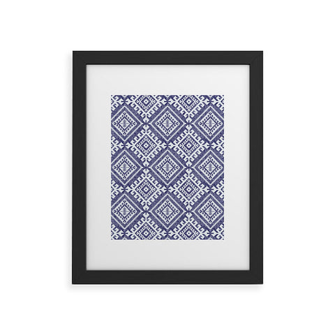 Holli Zollinger Shakami Denim Framed Art Print