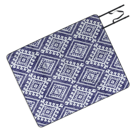 Holli Zollinger Shakami Denim Picnic Blanket