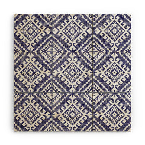 Holli Zollinger Shakami Denim Wood Wall Mural