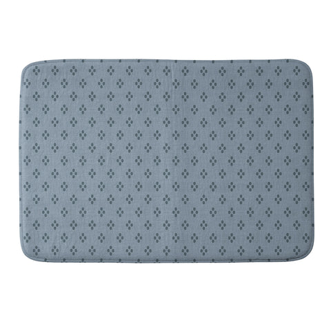 Holli Zollinger STELLA DOT BLUE Memory Foam Bath Mat