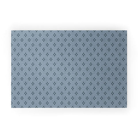 Holli Zollinger STELLA DOT BLUE Welcome Mat