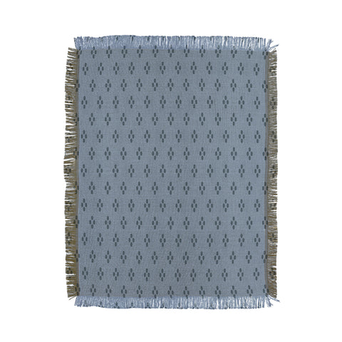Holli Zollinger STELLA DOT BLUE Throw Blanket