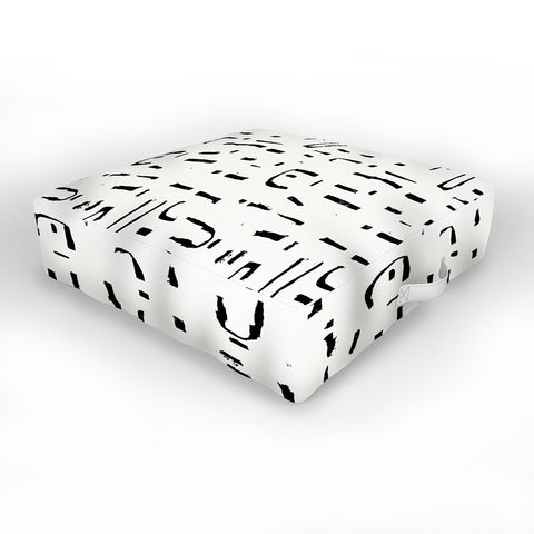 Holli Zollinger STUDIO WIRED Outdoor Floor Cushion