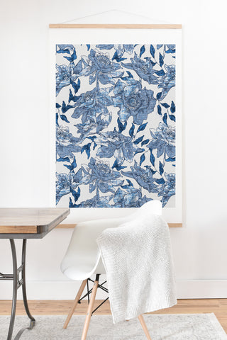 Holli Zollinger Summertime Indigo Art Print And Hanger