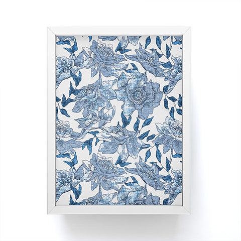 Holli Zollinger Summertime Indigo Framed Mini Art Print