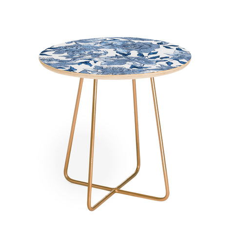 Holli Zollinger Summertime Indigo Round Side Table