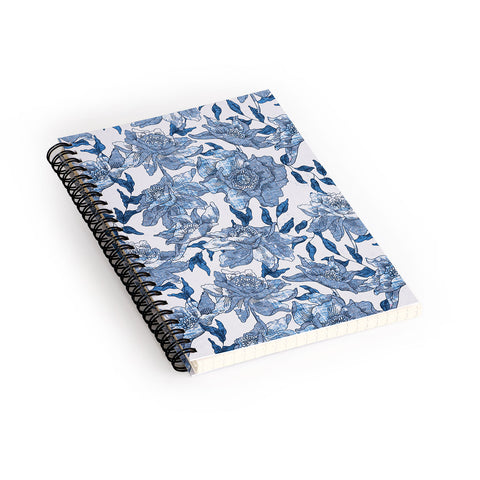 Holli Zollinger Summertime Indigo Spiral Notebook