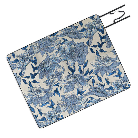Holli Zollinger Summertime Indigo Picnic Blanket