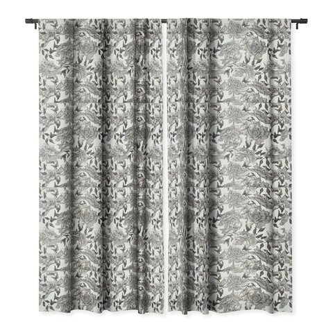 Holli Zollinger Summertime Natural Blackout Window Curtain