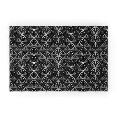 Holli Zollinger SUN TILE CHARCOAL Welcome Mat