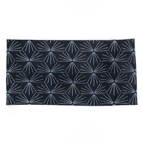 Holli Zollinger SUN TILE DARK Beach Towel