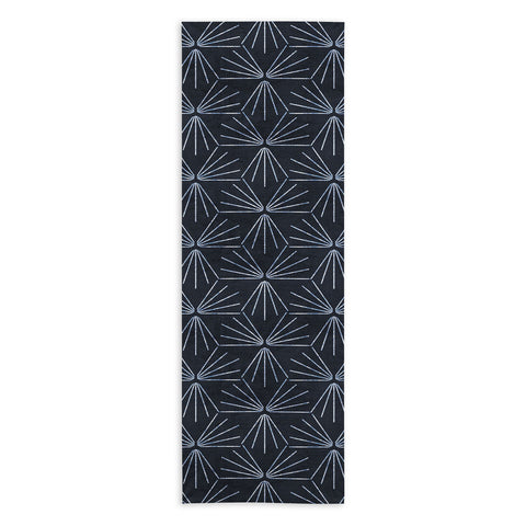 Holli Zollinger SUN TILE DARK Yoga Towel