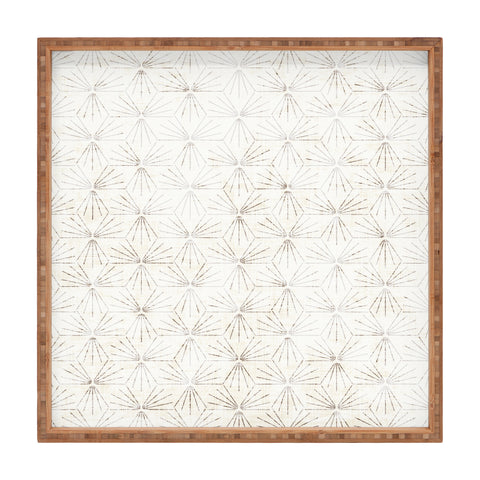 Holli Zollinger SUNBURST LIGHT Square Tray