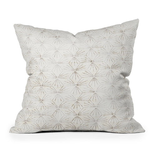 Holli Zollinger SUNBURST LIGHT Throw Pillow